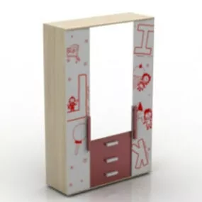 Boudoir Wardrobe Design 3d model