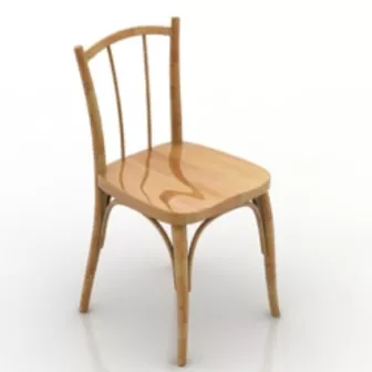 Wooden Chair Design 3d model Wooden Chair Design 3d model