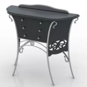Black Lockers 3d model