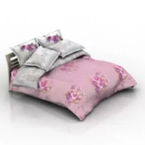 Simmons Pink Full 3d model