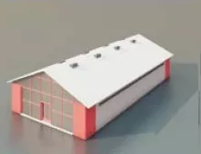 Warehouse / Workshop / Architectural -54 3d model