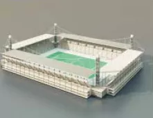 Stadium / Architectural -53 3d model