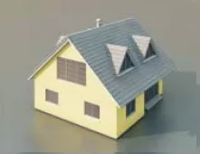 Two Floors House 3d model