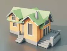 Countryside Villa 3d model