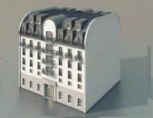 Continental Residential 3d model