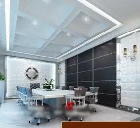 Interior Conference Rooms 3d model