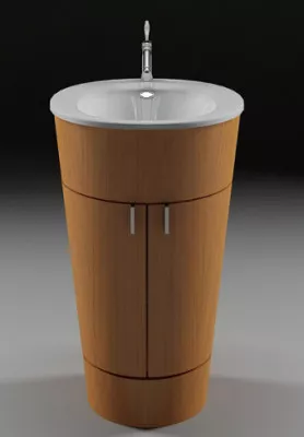 Old Style Sink 3d model