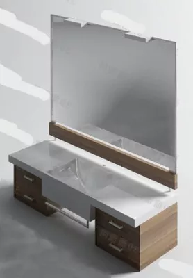 Old Style Sink 3d model
