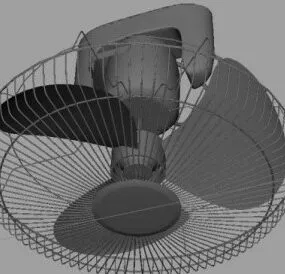 Electric Fan 3d model