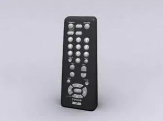 Tv Remote Control 3d model Tv Remote Control 3d model
