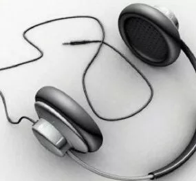 Over Ear Headphone 3d model