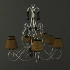 Decoration Chandelier 3d model