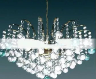 Large Crystal Chandelier Love 3d model Large Crystal Chandelier Love 3d model