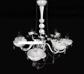 Modern Style Chandelier 3d model
