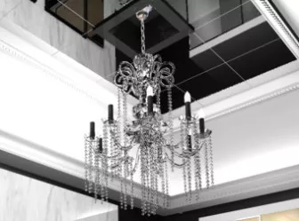 Stylish Crystal Curtain Crystal Lamps 3d model Stylish Crystal Curtain Crystal Lamps 3d model