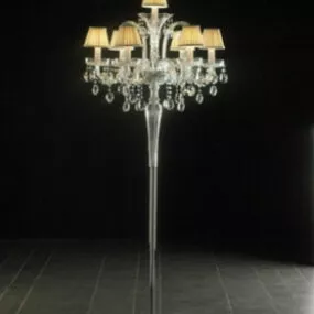 Crystal Floor Lamp 3d model