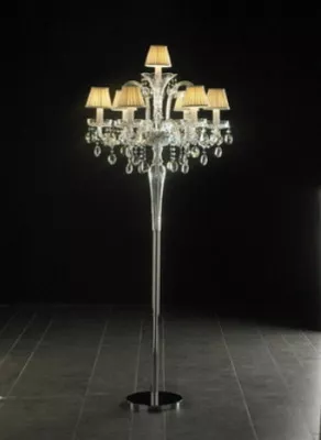 Crystal Floor Lamp 3d model Crystal Floor Lamp 3d model