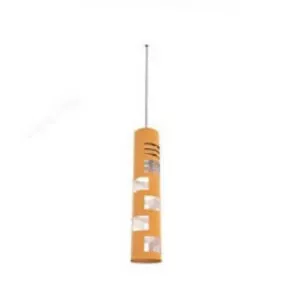 Orange Cylindrical Chandelier 3d model