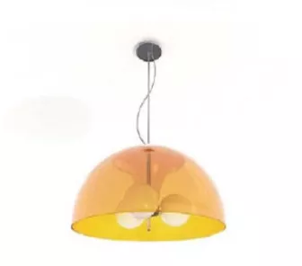 Arc-shaped Orange Ceiling Lights 3d model Arc-shaped Orange Ceiling Lights 3d model