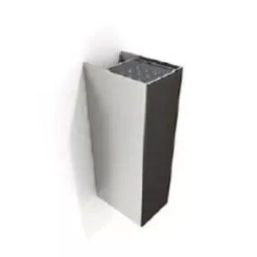 Rectangular White Wall Lamp 3d model