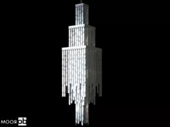 European Crystal Chandeliers 3d model European Crystal Chandeliers 3d model