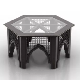 Transparent Retro Chair 3d model Transparent Retro Chair 3d model