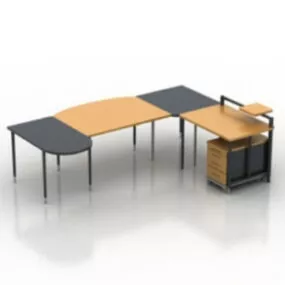 Office Desk 3d model