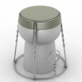 European-style Chair 3d model