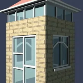 Community Portal Janitor’s Room 3d model