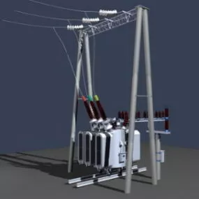 Building High Voltage Transformers 3d model