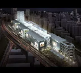 City Night Building 3d model