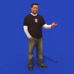 Male 3d model