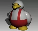 Animal Puppets Duck 3d model