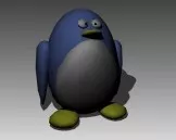 Animal Puppet Penguin 3d model