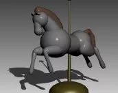 Animal Puppet Horse 3d model