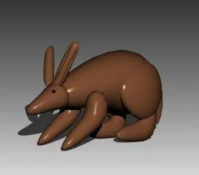 Animal Puppet Pangolin 3d model