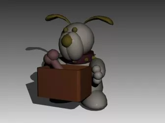 Animal Puppet Dog 3d model Animal Puppet Dog 3d model