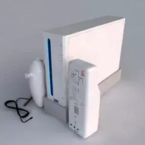 Ninitentdo Wii 3d model