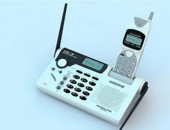 Cordless Phone 3d model Cordless Phone 3d model