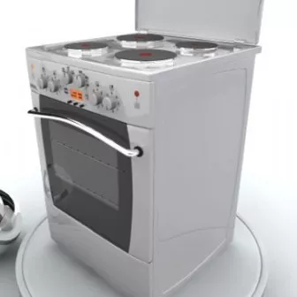 Electric Oven 3d model Electric Oven 3d model
