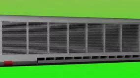 Household Appliance  Air Conditioner 3d model