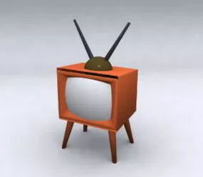 Old Television 3d model