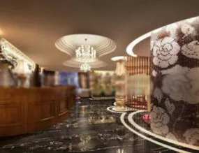Commercial Company Space Interior Scene 3d model