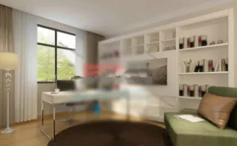 Home Library Room Interior Scene 3d model Home Library Room Interior Scene 3d model