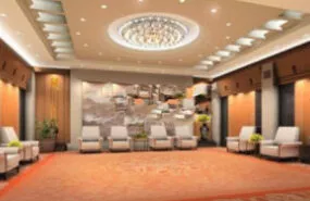 Corporate Office Interior Scene 3d model
