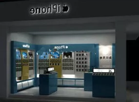 Apple Shop Design Interior Scene 3d model