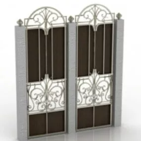 Classic Door 3d model
