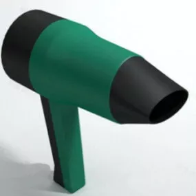 Green Hair 3d model
