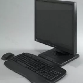A Full Set Of Computer 3d model