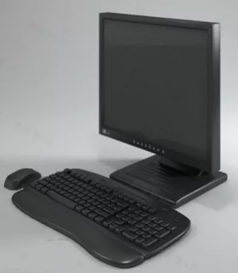 A Full Set Of Computer 3d model A Full Set Of Computer 3d model